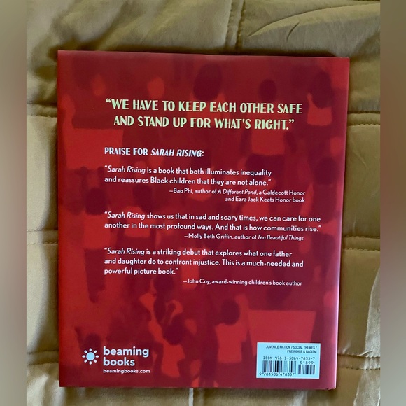 Book. New! “Sarah Rising”by Ty Chapman - Picture 2 of 2